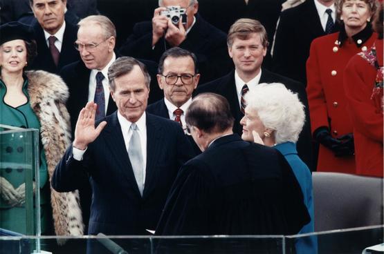 George H. W. Bush inauguration, January 20. 1989. George H. W. Bush inauguration, January 20. 1989.