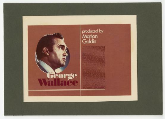 Title Card - "George Wallace" Title Card - "George Wallace"