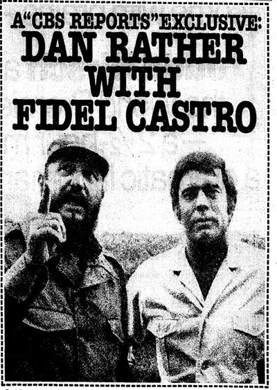 Advertisement - "Castro, Cuba and the U.S.A."